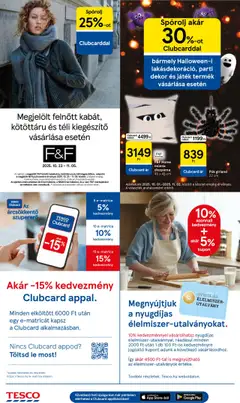 Tesco Hipermarket - Akciós újság  - amely érvényes a következő dátumtól: 21.10.2025 | Oldal: 16