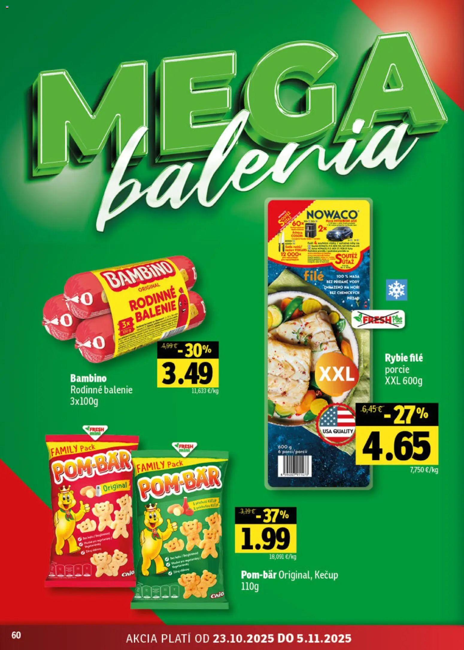Nové Fresh akcie – leták je platný od 23.10.2025 | Strana: 60 | Produkty: Kečup