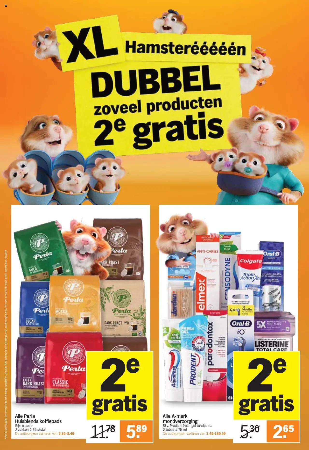  | Pagina: 2 | Producten: Tandpasta, Koffiepads, Pads, Gel