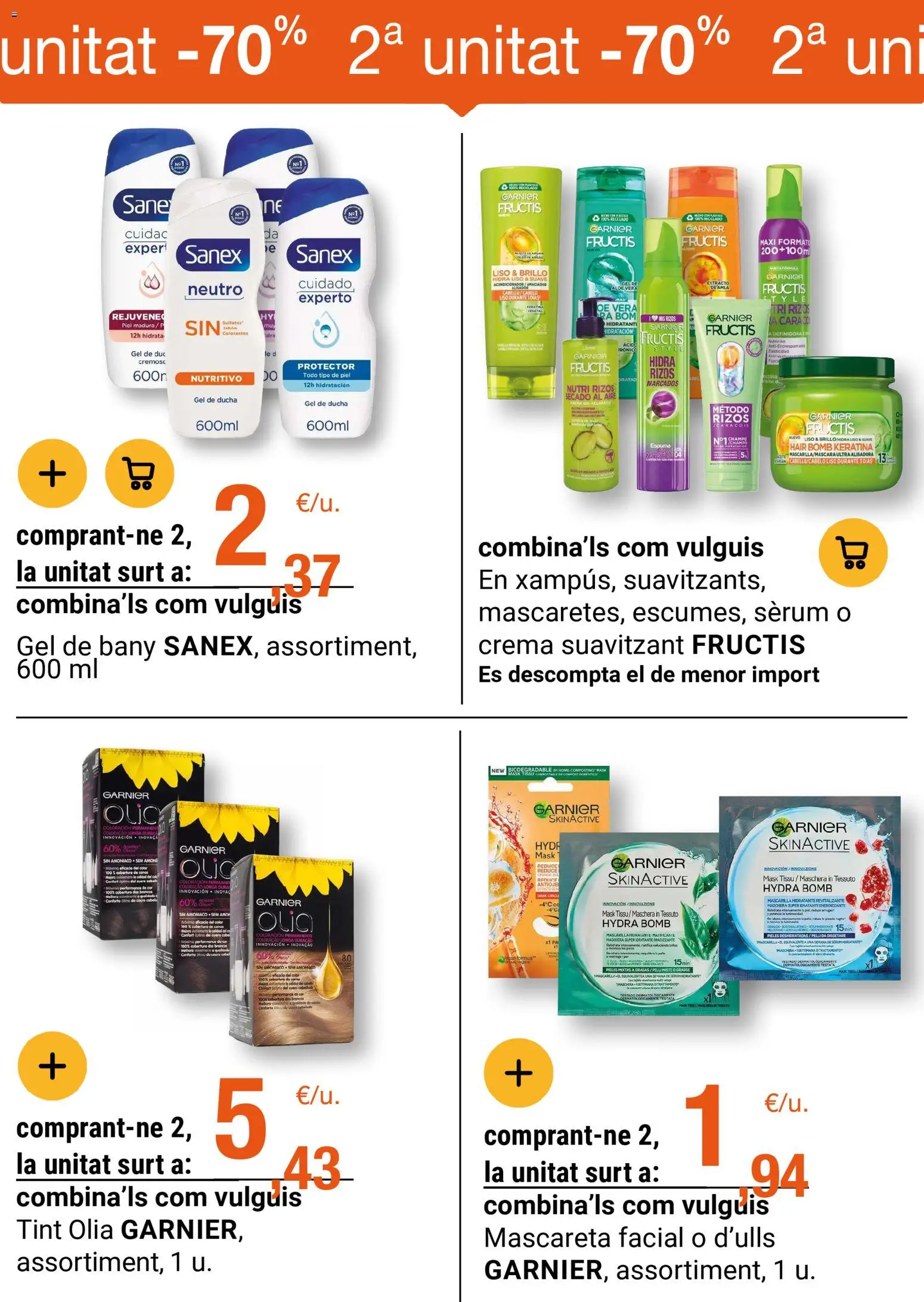 Bonpreu folleto │ válido desde el 07.01.2026 | Página: 32 | Productos: Acondicionador, Gel de ducha, Sérum, Crema