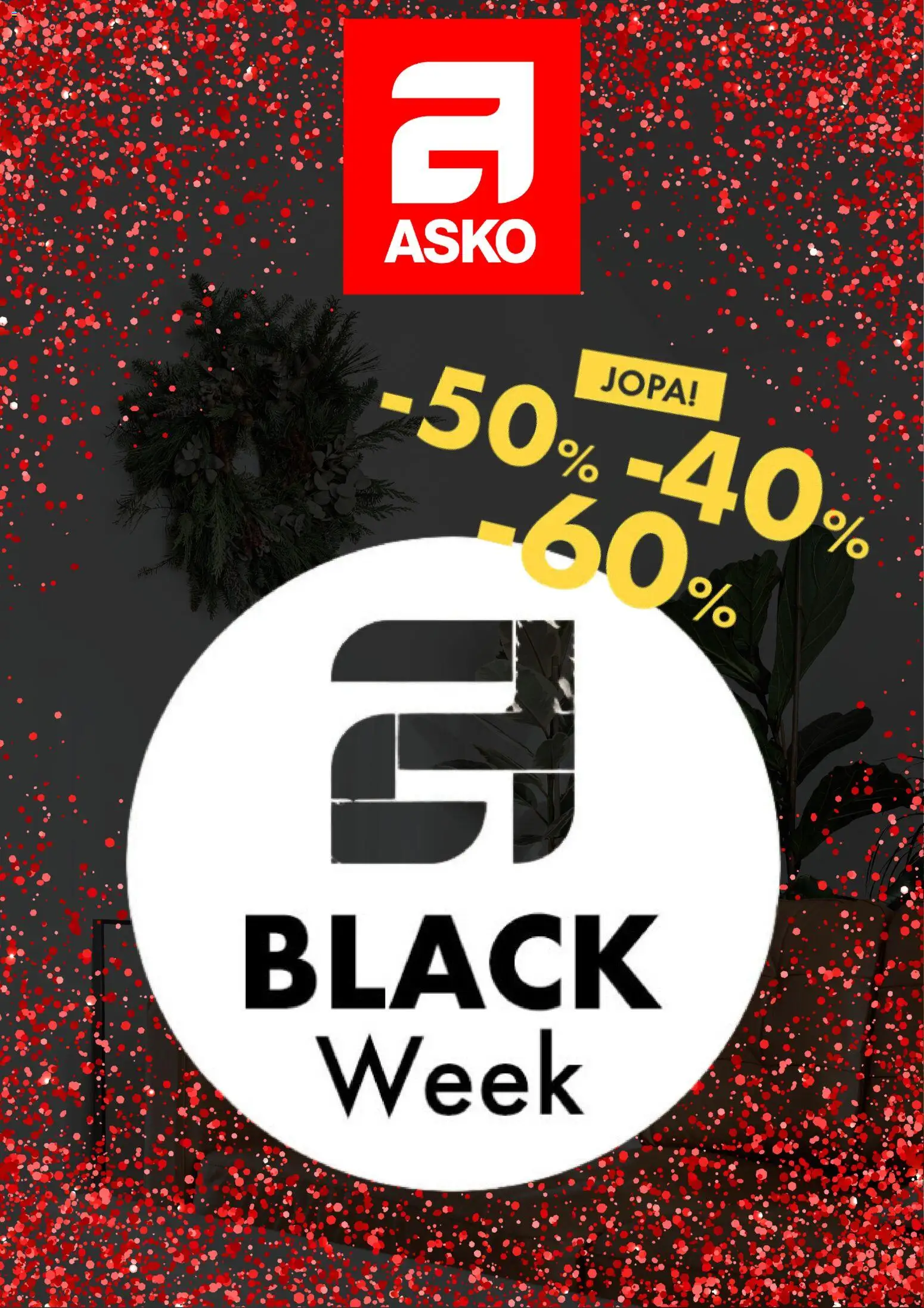 Asko - Black Friday – voimassa 24.11.2025 alkaen | Sivu: 1