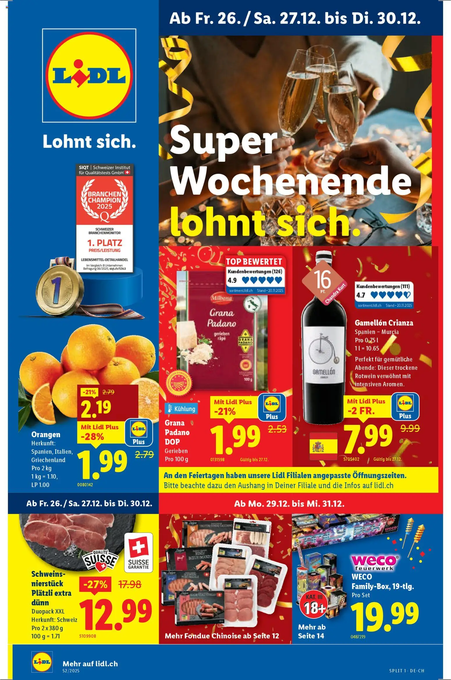 Lidl Aktionen – gültig ab 26.12.2025 | Seite: 1