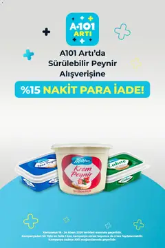 18.04.2026 tarihinden itibaren geçerli olan A101 kataloğu önizlemesi