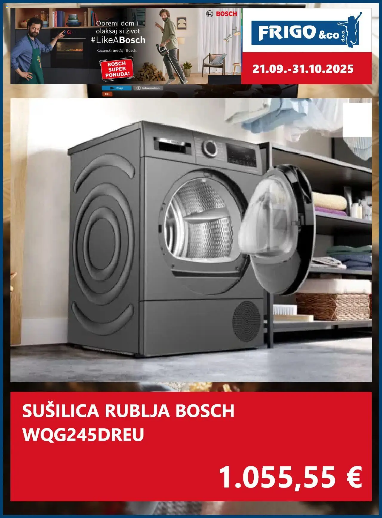 FRIGO & Co. katalog | vrijedi od 21.10.2025 | Stranica: 6 | Proizvodi: Sušilica