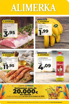 Vista previa Alimerka folleto Castilla y León válido desde el 16.02.2026