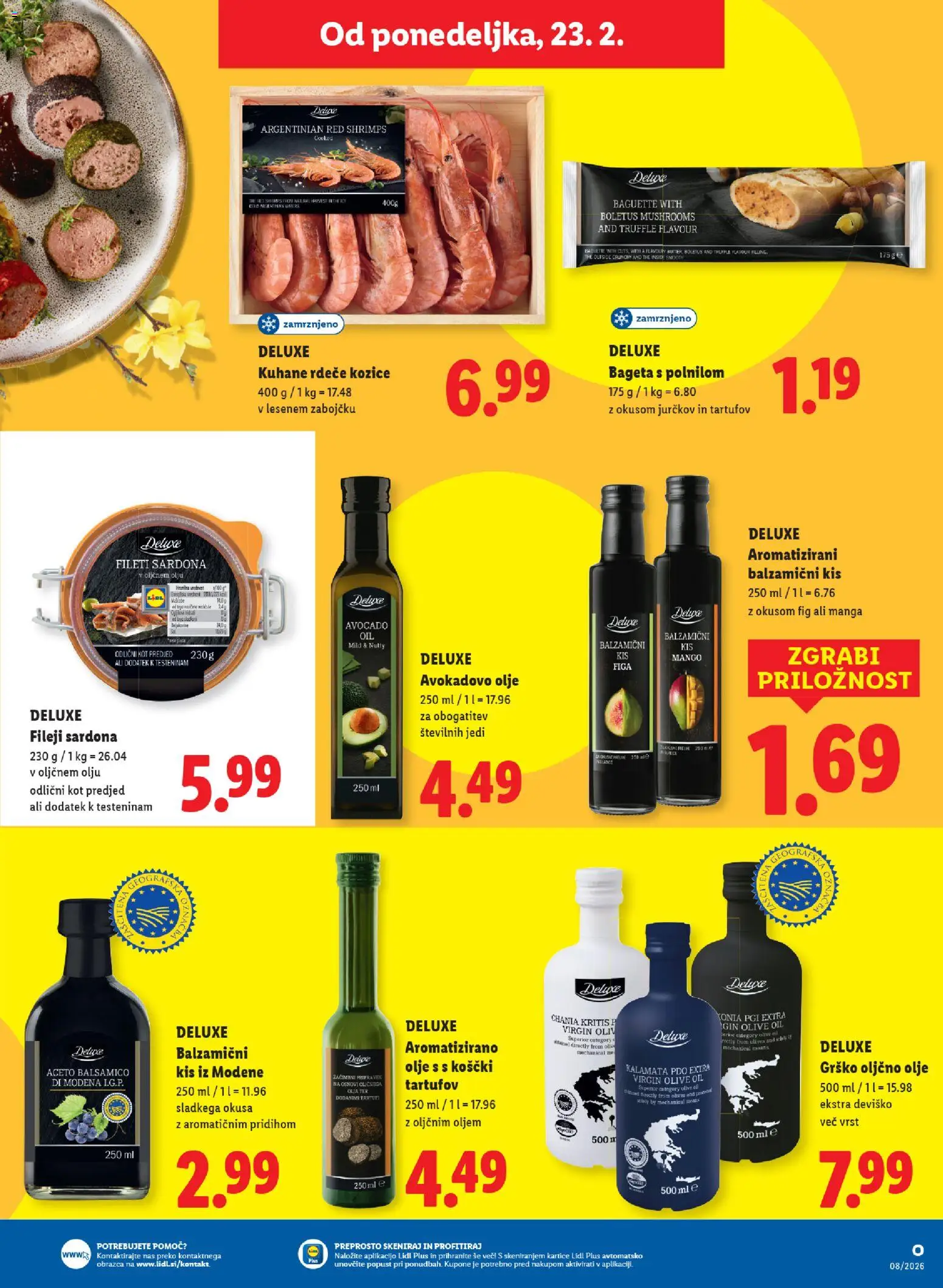 Novi Lidl katalog ponudbe – veljaven od 19.02.2026 | Stran: 55 | Izdelki: Oljčno olje, Kis, Olive, Olje