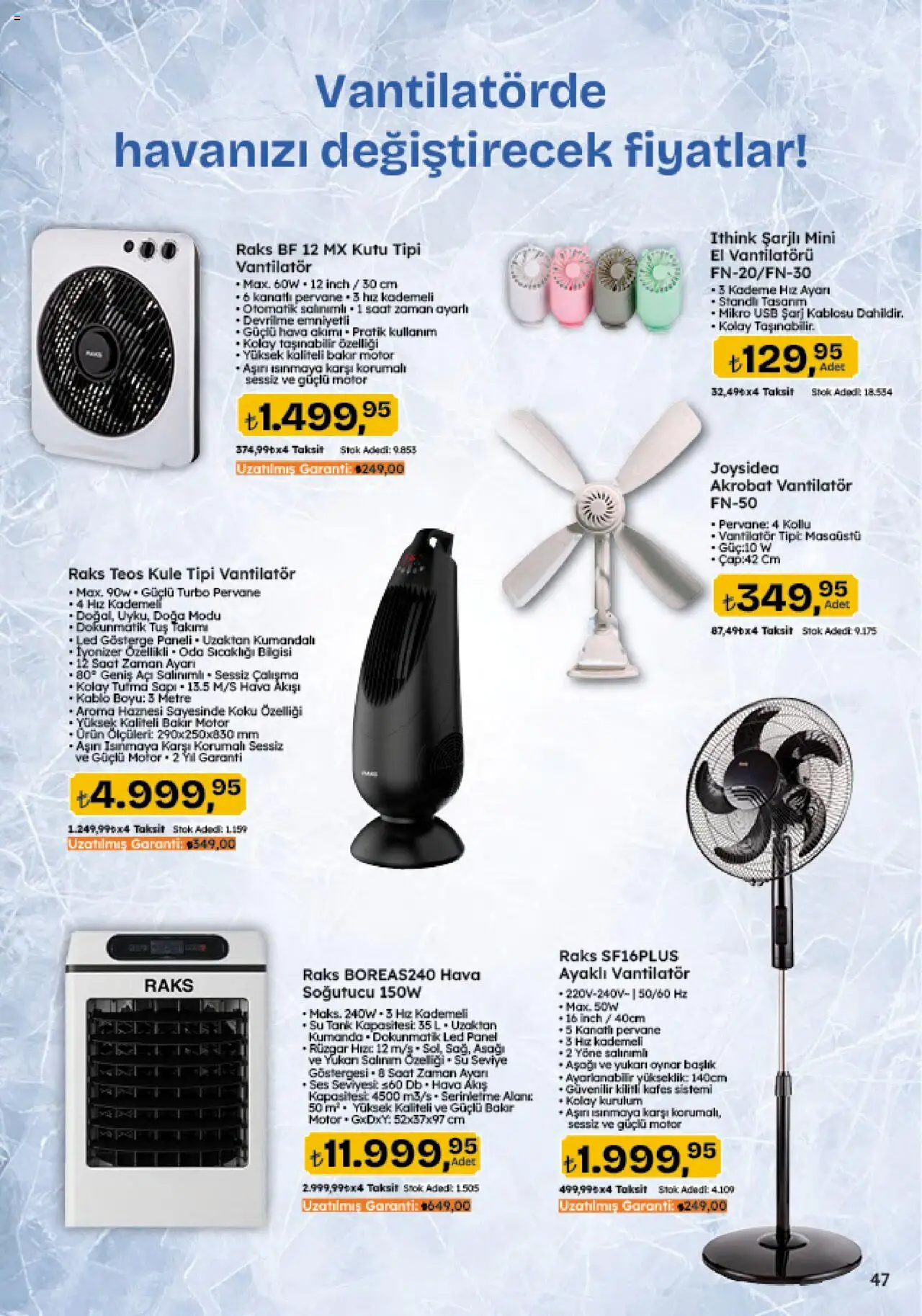 Migros Katalog - 5M Migroskop Dijital - 21.08.2025 tarihinden itibaren geçerlidir | Sayfa: 47 | Ürünler: Koku, Saat, Kablo, Vantilatör