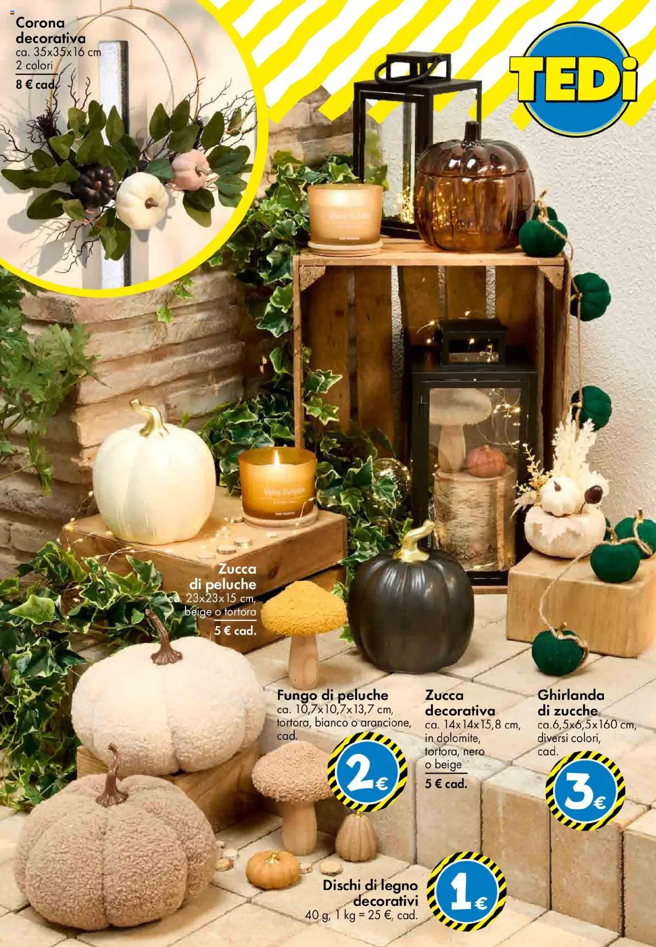 Volantino TEDi del 20.08.2025 | Pagina: 18 | Prodotti: Peluche, Zucca