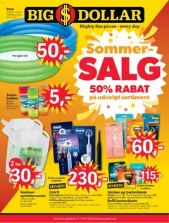 Eksempel på tilbudsavis Bigdollar - Tilbudsavis fra butik Bigdollar gyldig fra 11.07.2025