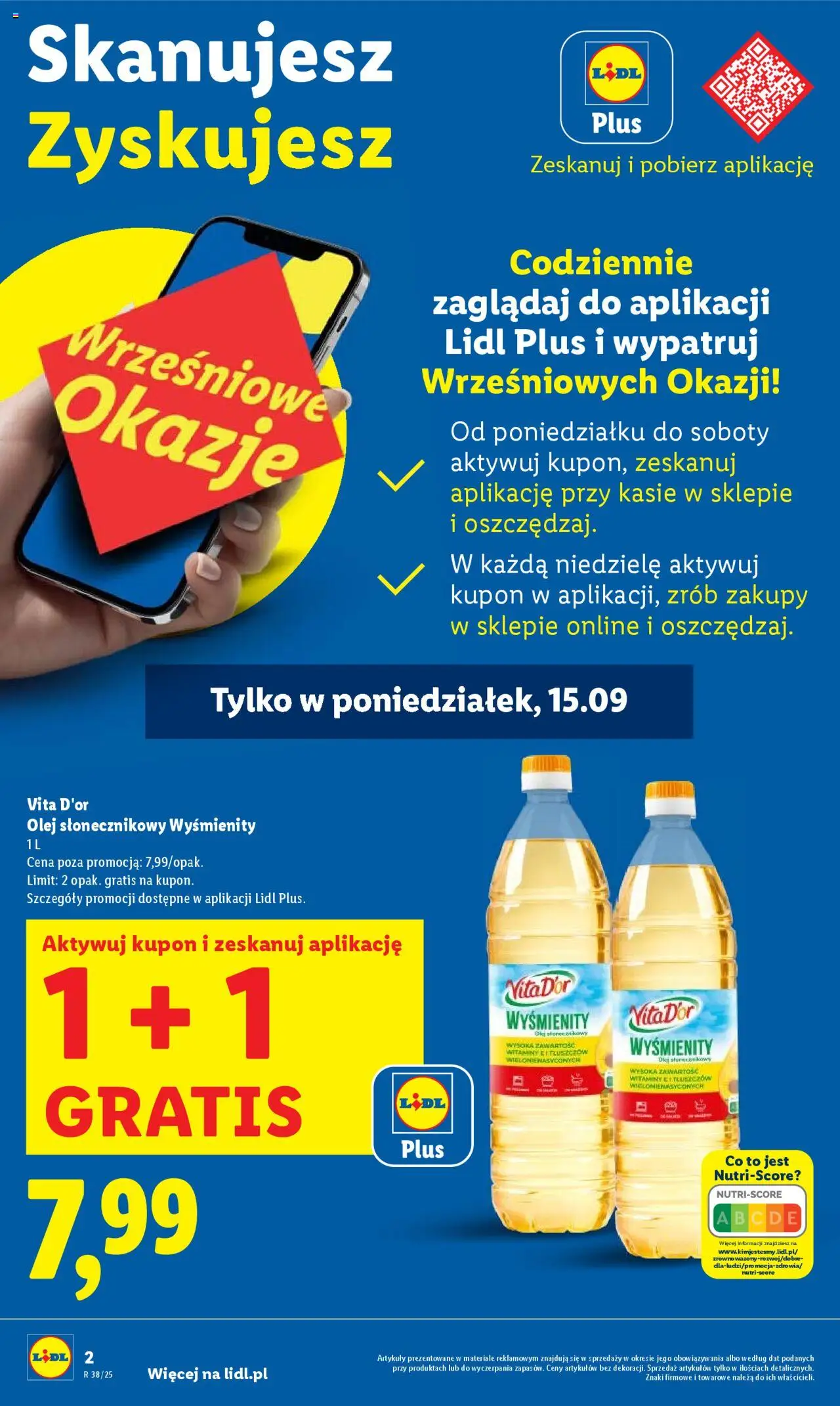 Lidl Gazetka od 15.09.2025 | Strona: 2