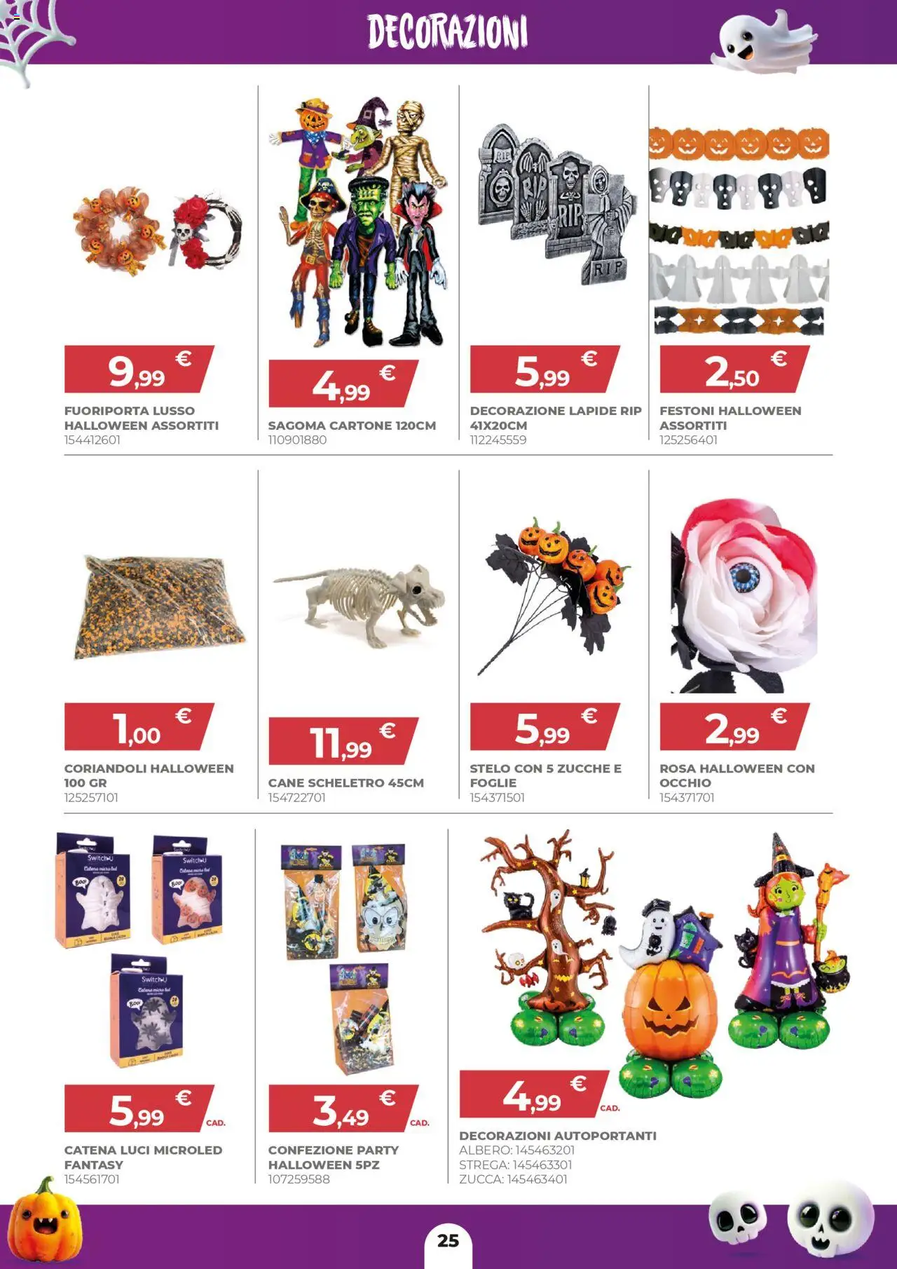 Volantino Toys Center del 02.10.2025 | Pagina: 25 | Prodotti: Zucca, Decorazioni