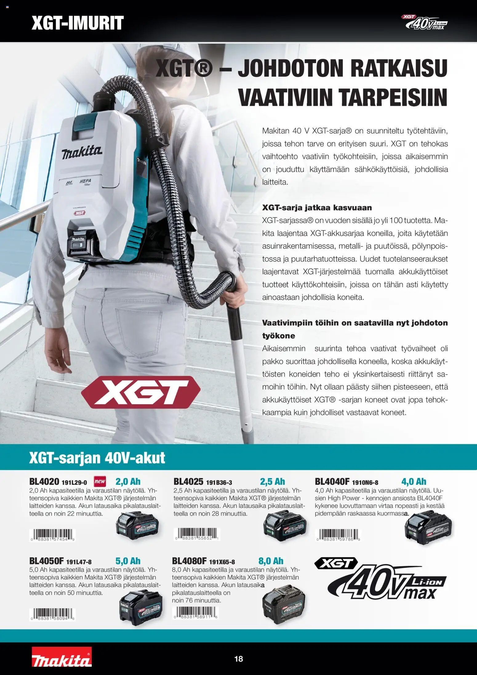 Makita tarjoukset – voimassa 01.12.2025 alkaen | Sivu: 18