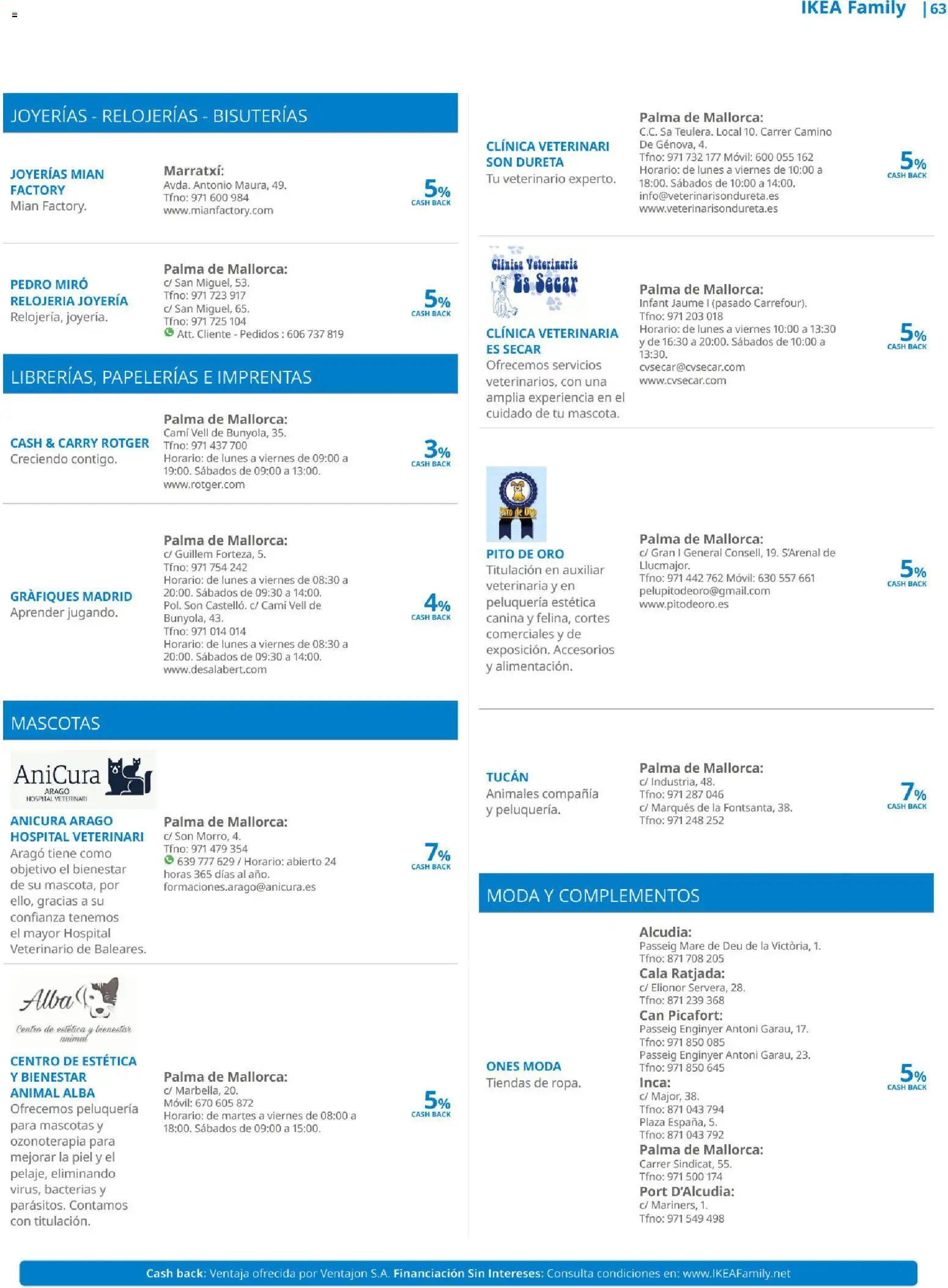 Catálogo IKEA Family Mallorca │ válido desde el 01.01.2026 | Página: 63 | Productos: General