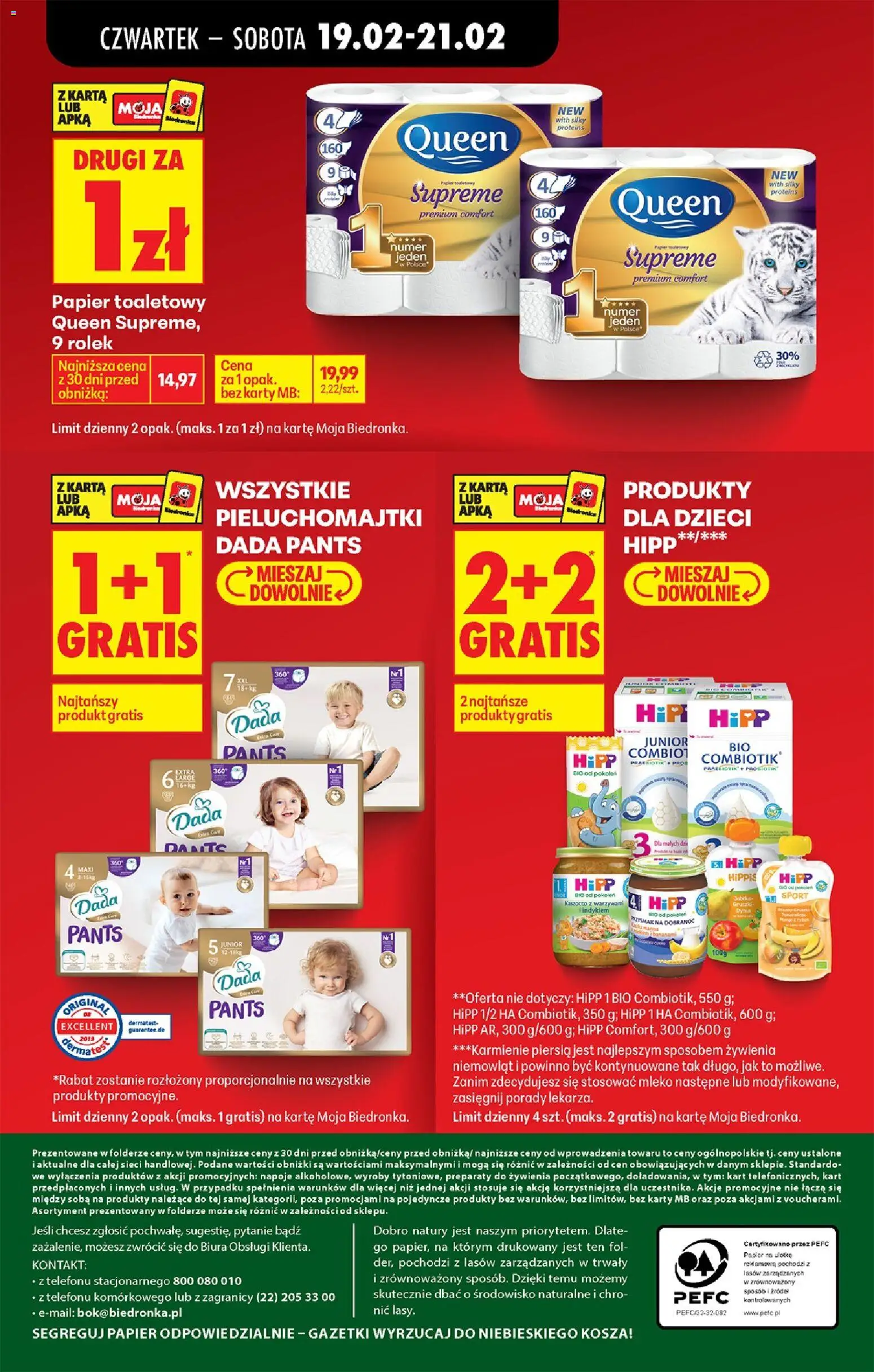 Biedronka Polsko leták - W tym tygodniu od 19.02.2026 | Strana: 64 | Produkty: Mléko, Karty, Pants, Hipp