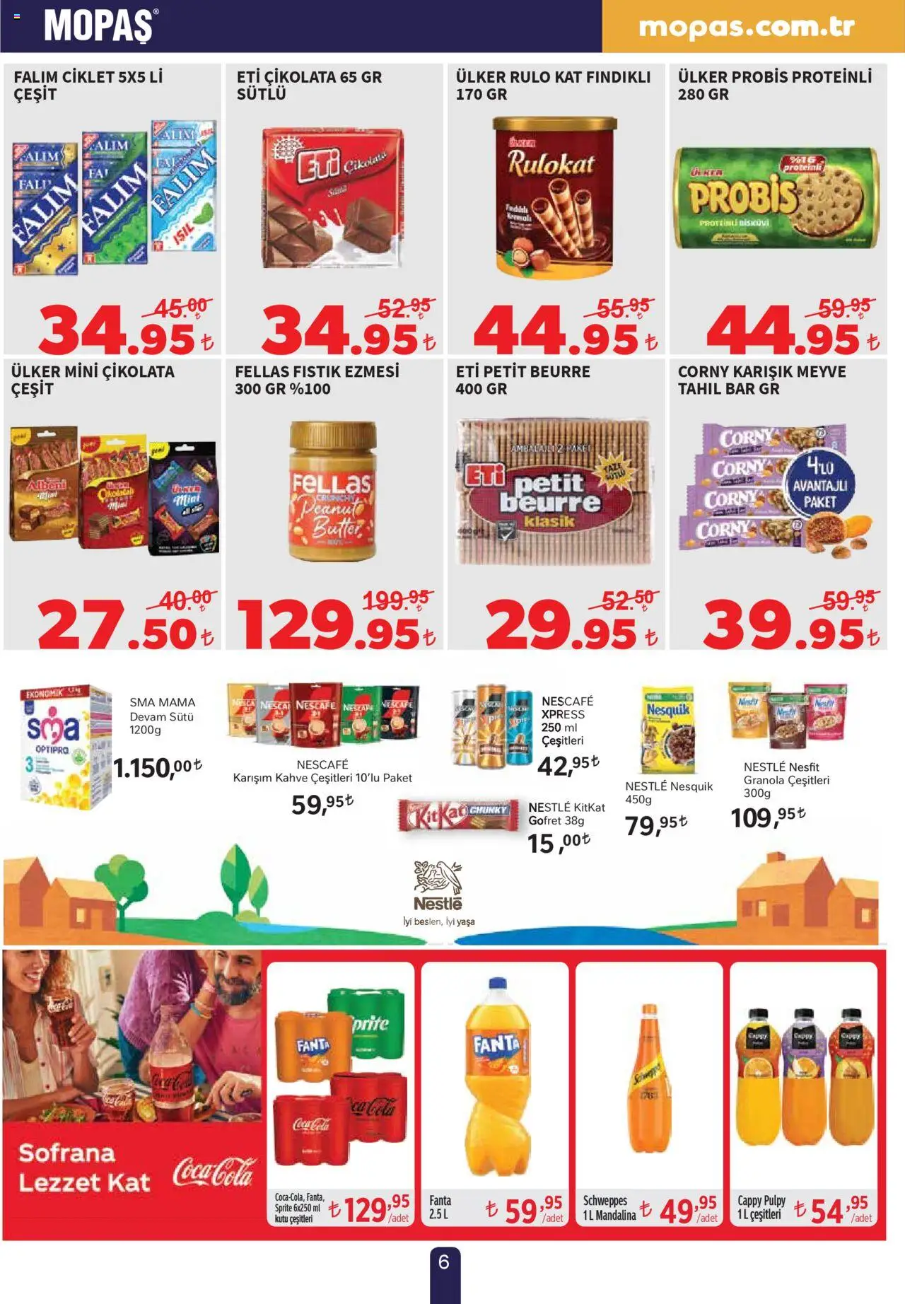 Mopaş Katalog - 19.08.2025 tarihinden itibaren geçerlidir | Sayfa: 6 | Ürünler: Kutu, Gofret, Kahve, Çikolata