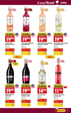Pogląd oferty "Fresco Frizzante Truskawka, 750 ml" - ważna od 09.02.2026 | Strona: 13