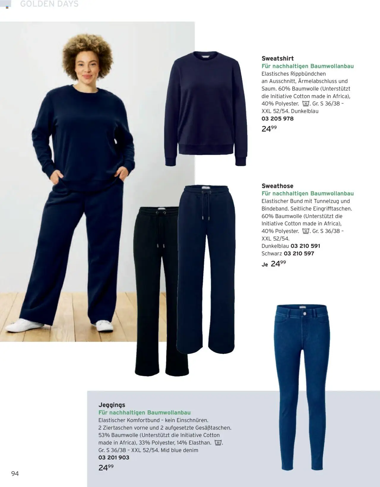 Katalog Tchibo Herbst – gültig ab 15.09.2025 | Seite: 94 | Produkte: Sweathose, Sweatshirt