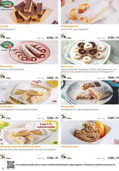 Family Frost Katalógus - amely érvényes a következő dátumtól: 01.04.2026 | Oldal: 10 | Termékek: Gesztenyepüré, Sárgabarack, Linzer