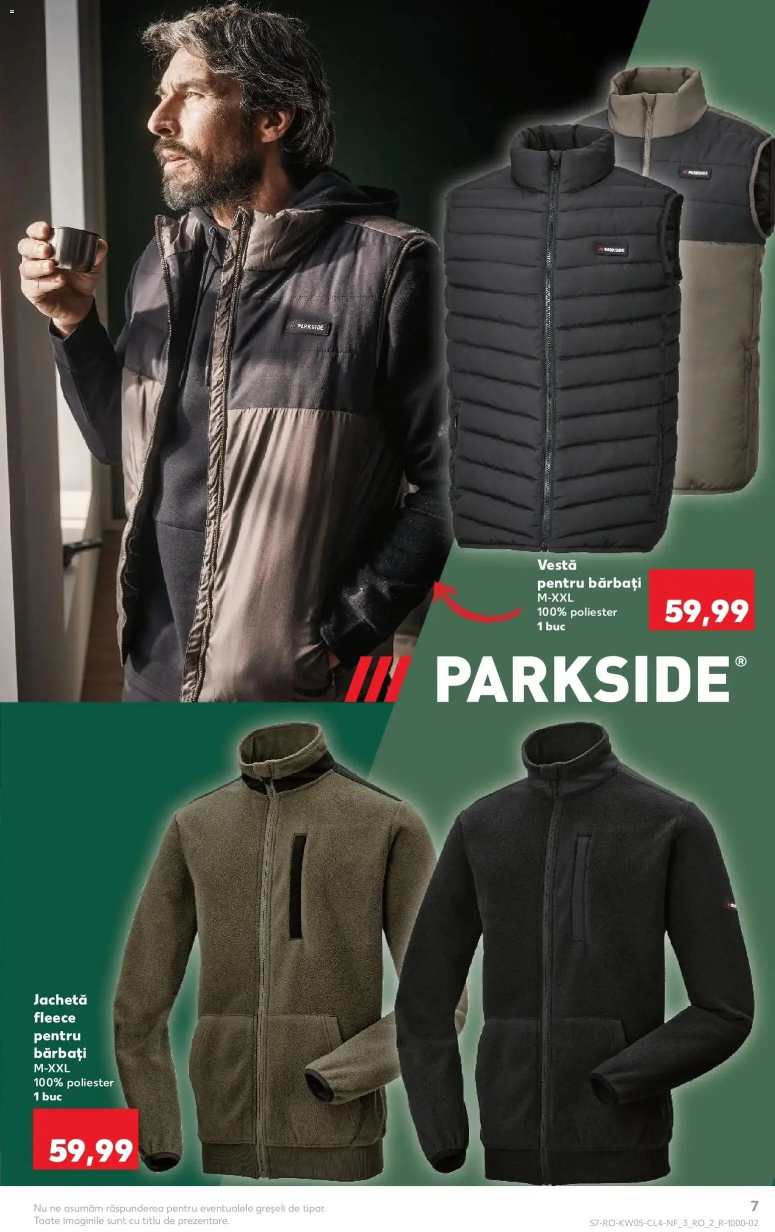 Noul catalog Kaufland – valabil de la 28.01.2026 | Pagină: 7 | Produse: Jachetă, Vestă