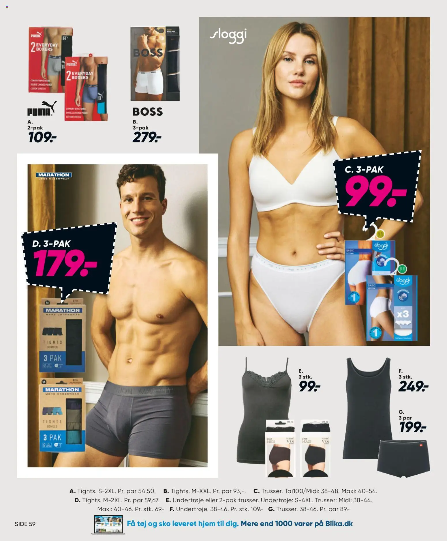 Bilka tilbudsavis – gyldig fra 31.10.2025 | Side: 16 | Produkter: Trusser, Sko, Tights, Tøj