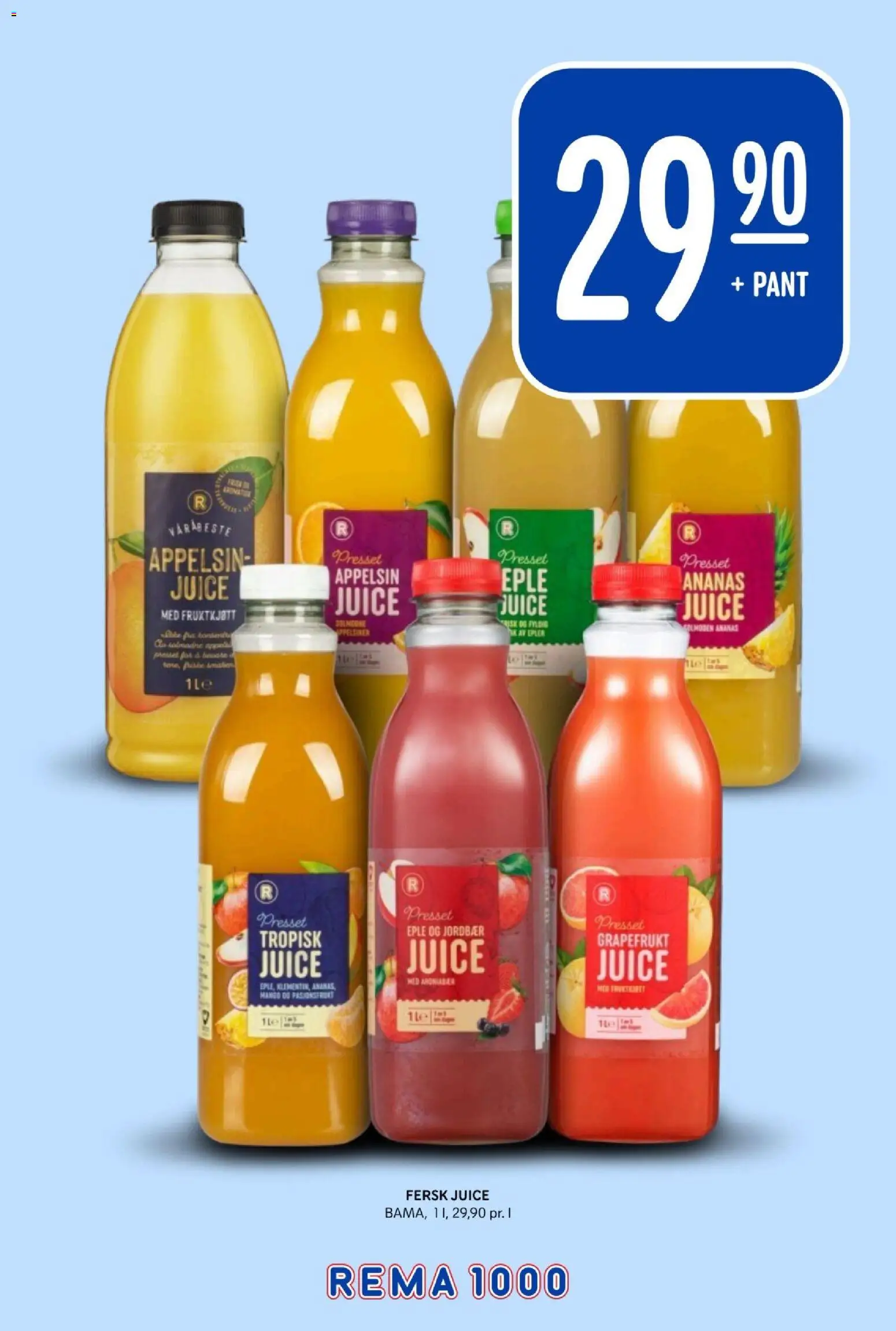 {H1} | Side: 25 | Produkter: Earbuds, Juice, Epler, Grapefrukt