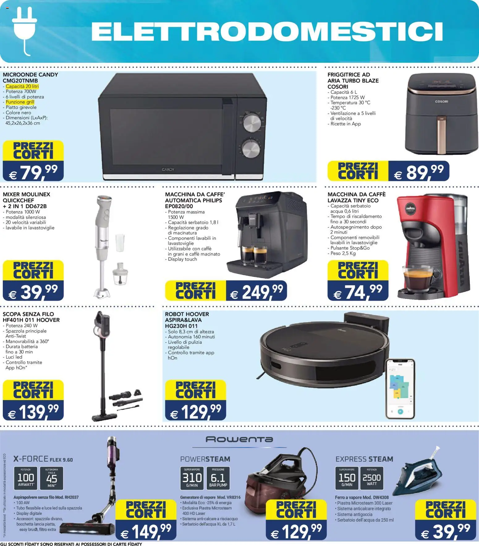 Volantino Esselunga S del 23.03.2026 | Pagina: 6 | Prodotti: Microonde, Lavazza, Friggitrice, Macinato