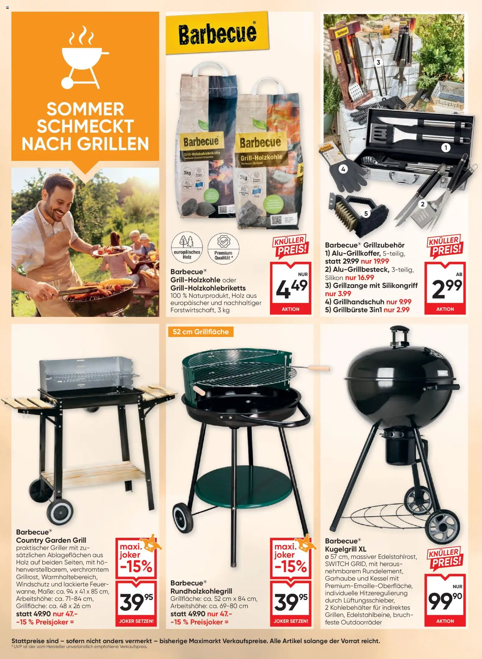 Maximarkt Gartenzeit ist Freizeit gültig ab 30.04.2026 | Seite: 10 | Produkte: Grill