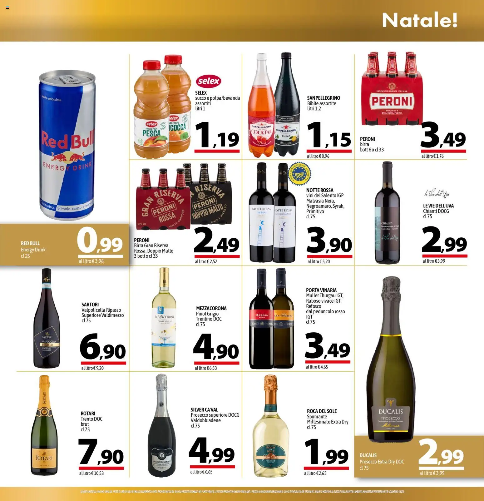 Volantino A&O del 11.12.2025 | Pagina: 14 | Prodotti: Birra, The, Spumante, Terra