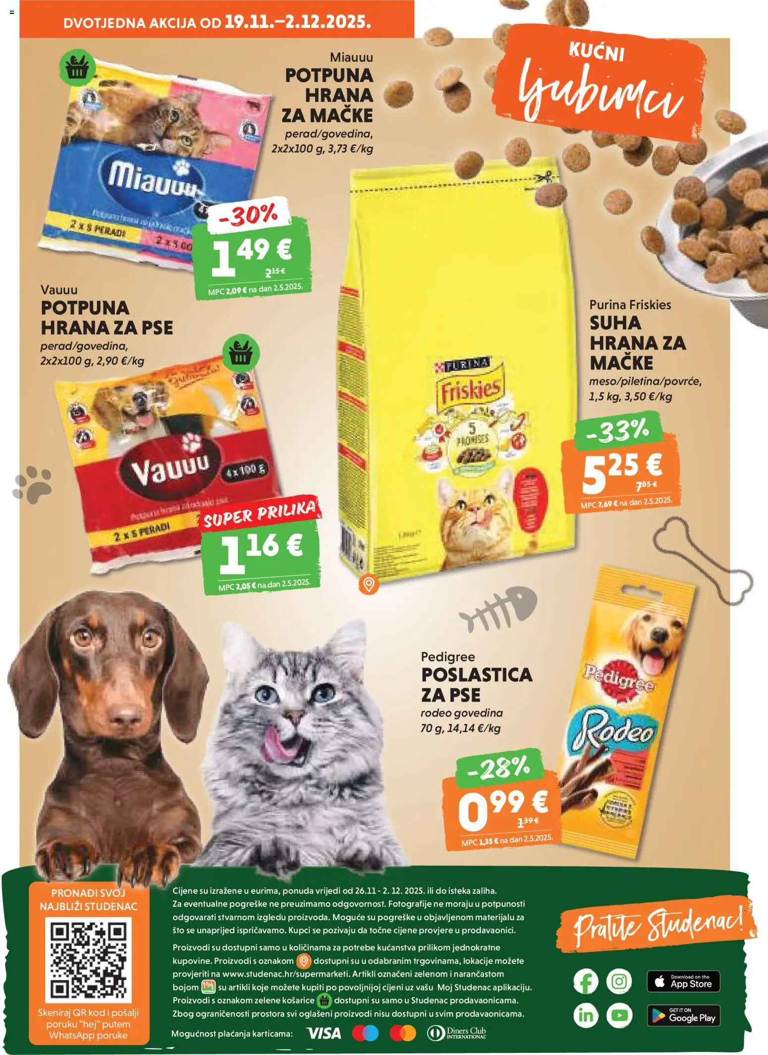 Studenac katalog | vrijedi od 26.11.2025 | Stranica: 36 | Proizvodi: Hrana za pse, Govedina, Hrana za mačke