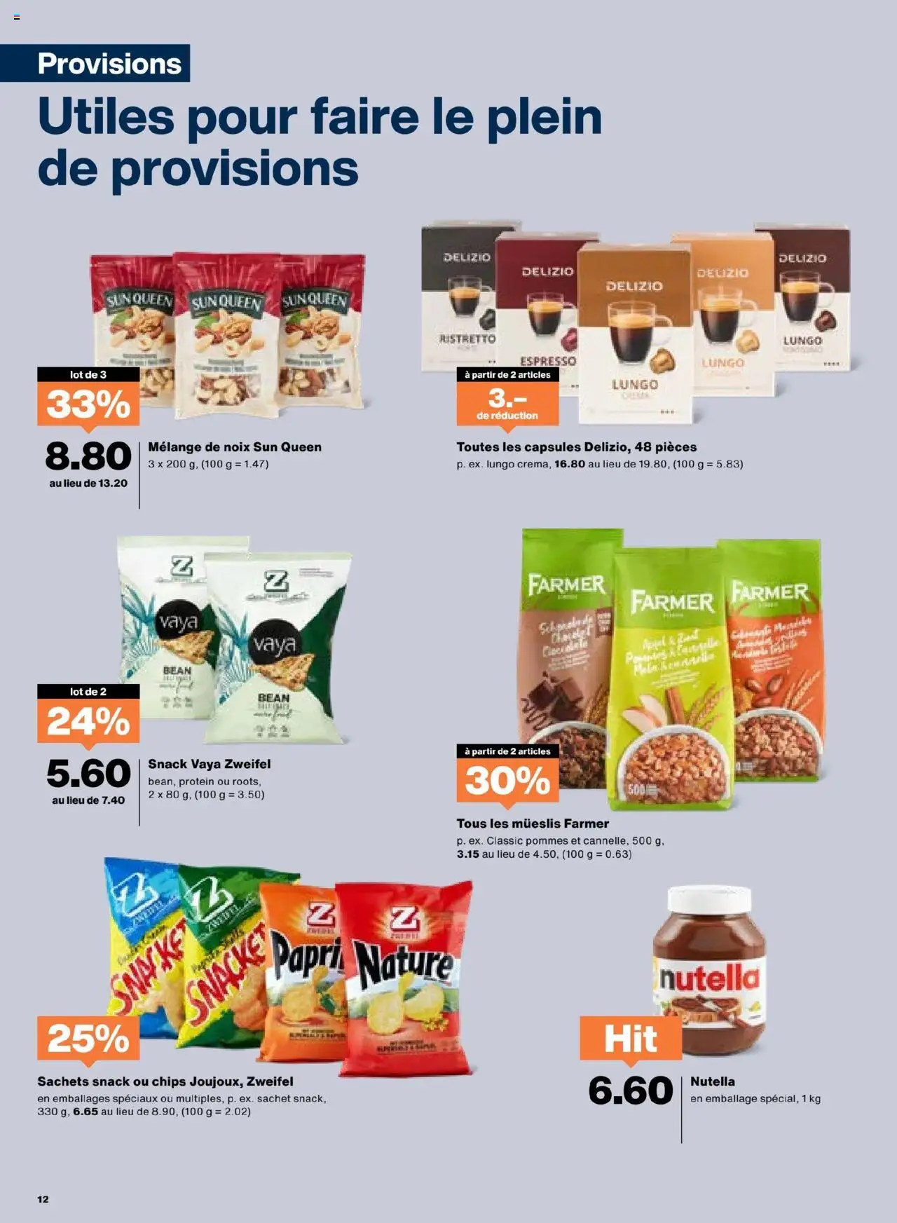 Migros Aktionen FR – gültig ab 23.09.2025 | Seite: 12 | Produkte: Spabad, Chips
