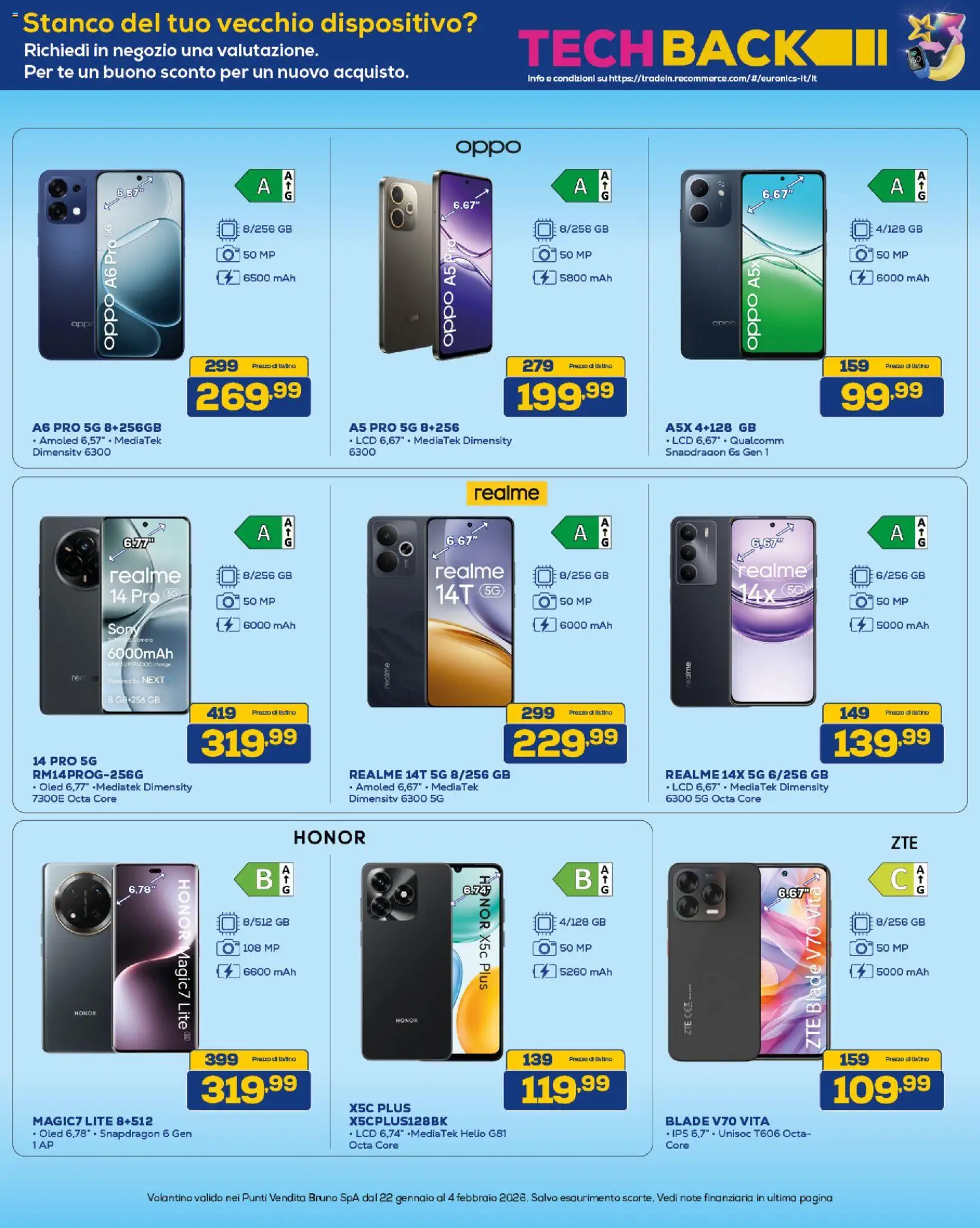 Volantino Euronics del 22.01.2026 | Pagina: 3 | Prodotti: Tè