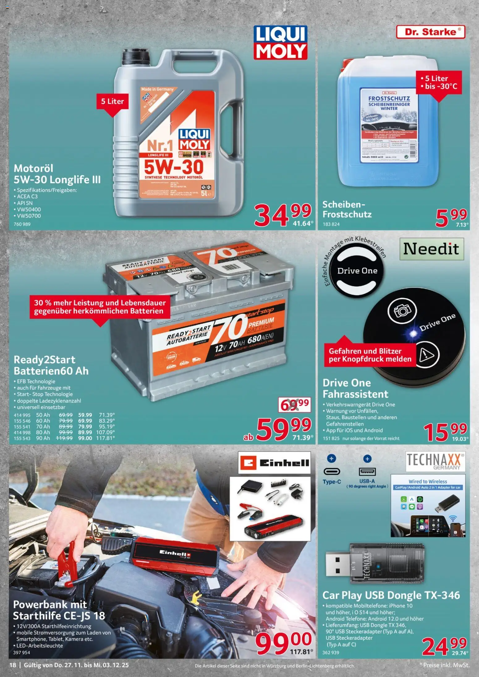 Selgros  Non Food – gültig ab 27.11.2025 | Seite: 18 | Produkte: Kamera, Batterien, Iphone, Powerbank