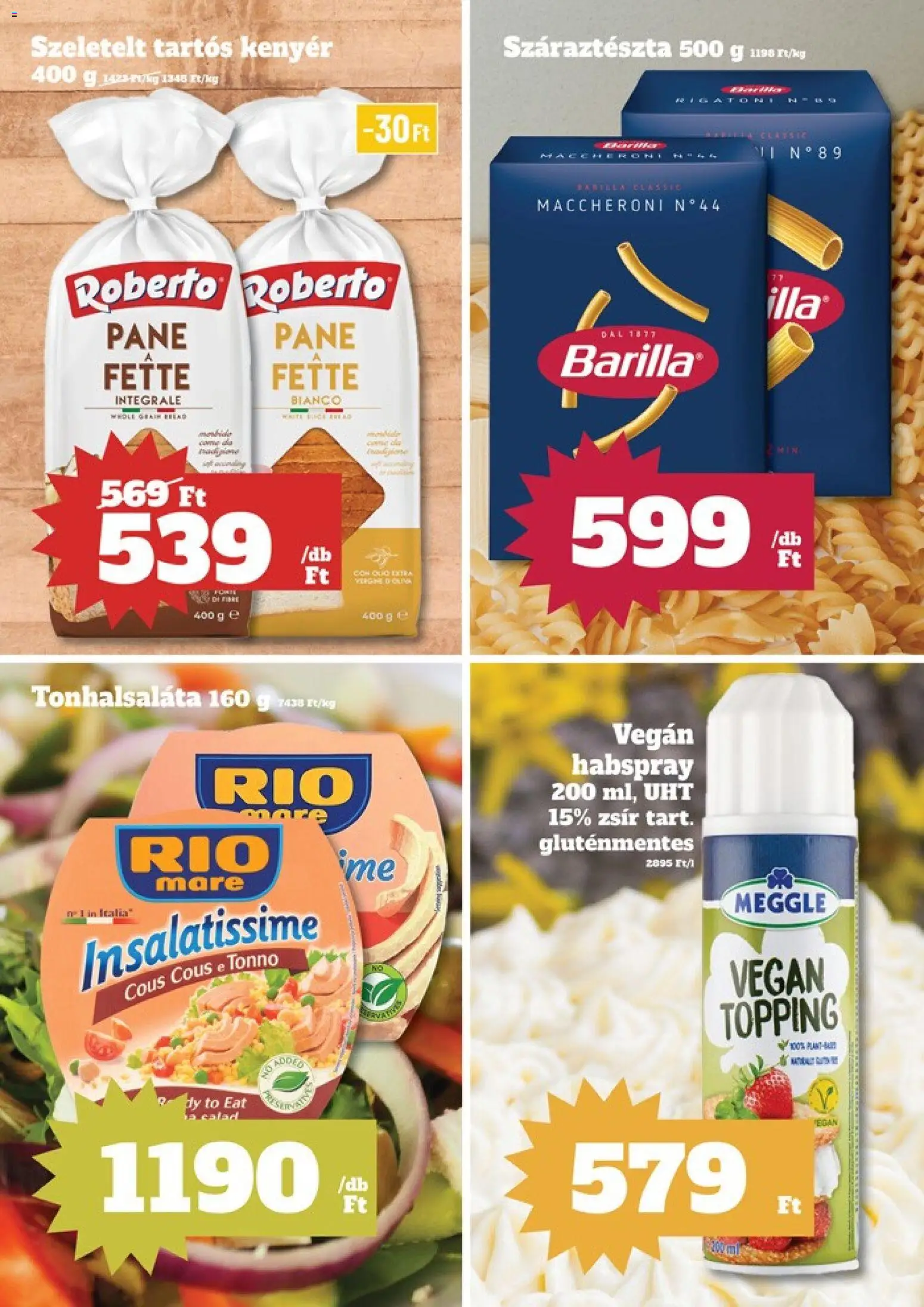 Family Diszkont akciós ujság - amely érvényes a következő dátumtól: 03.01.2026 | Oldal: 6 | Termékek: Kenyér, Gluténmentes, Vegán, Száraztészta