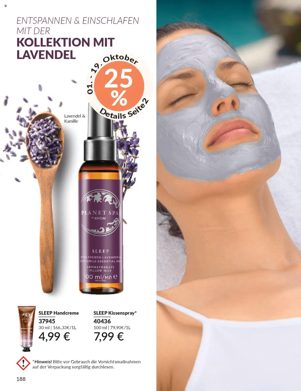 AVON Katalog Oktober 2025 – gültig ab 01.10.2025 | Seite: 190 | Produkte: Handcreme, Lavendel
