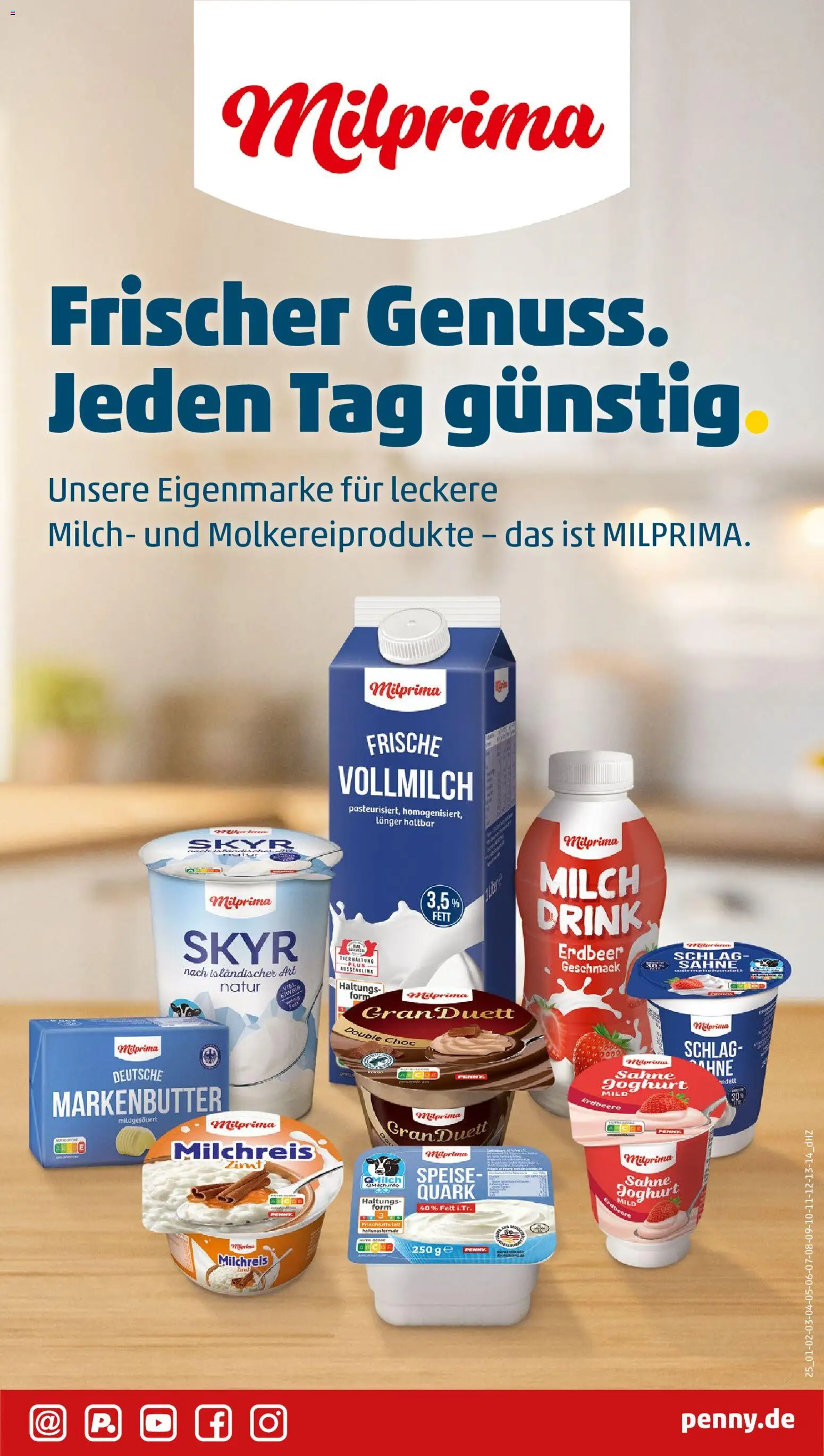 Penny Prospekt 	 – gültig ab 22.12.2025 | Seite: 29 | Produkte: Quark, Milch, Joghurt, Sahne
