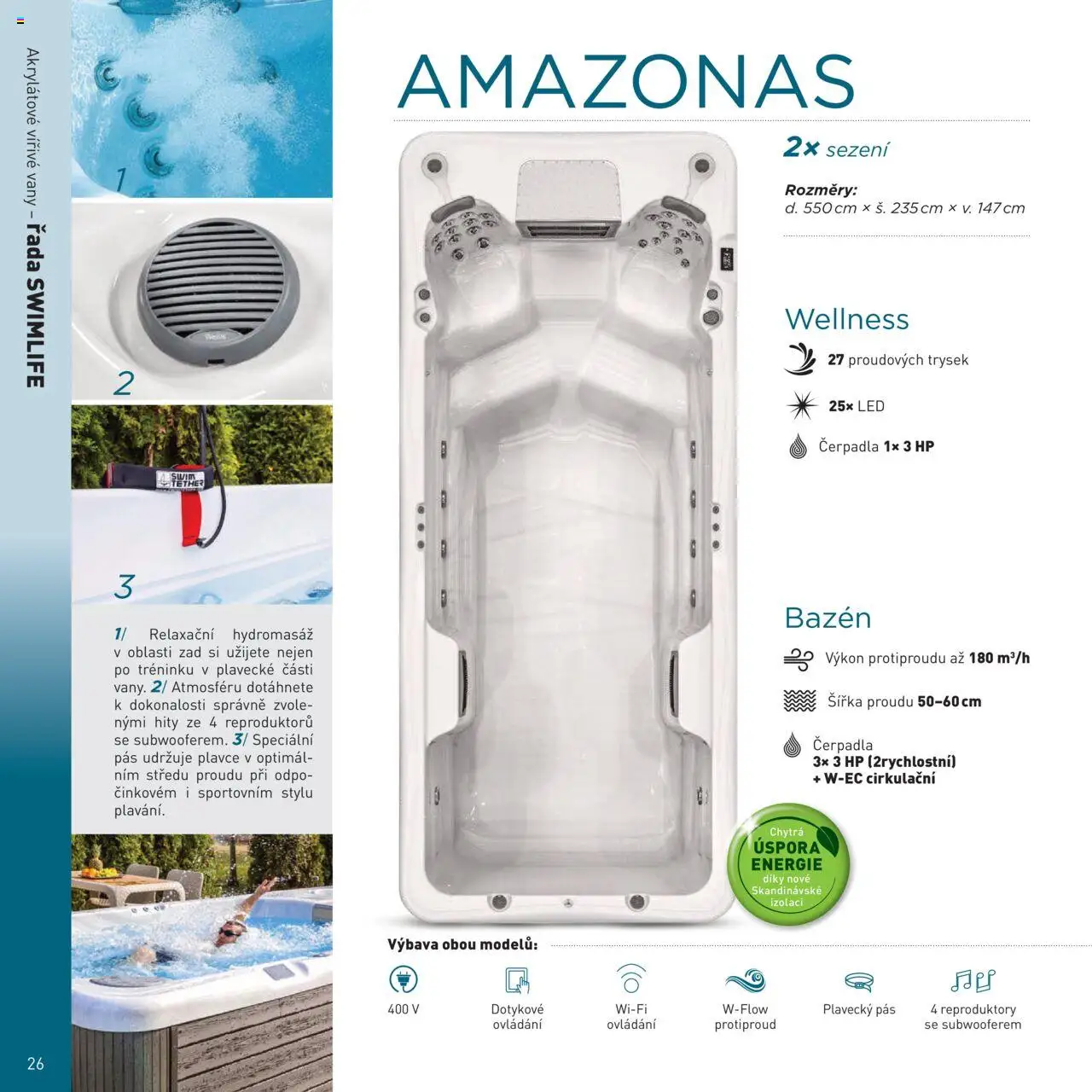 Mountfield katalog - Vířivky od 16.04.2025 | Strana: 26 | Produkty: Bazén, Vana, LED