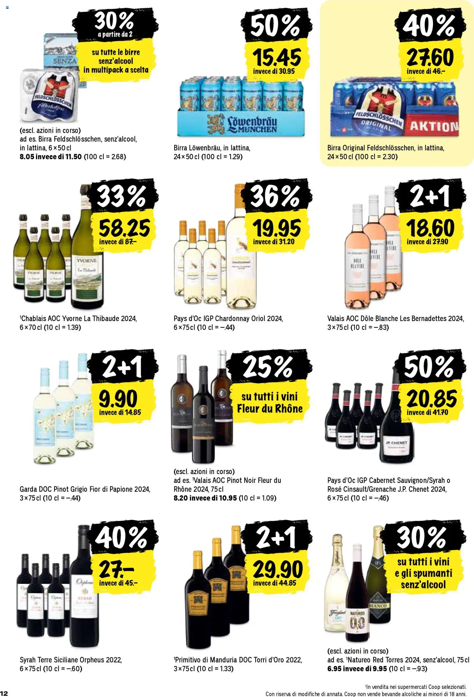 Coop - Una settimana di azioni – gültig ab 08.01.2026 | Seite: 12