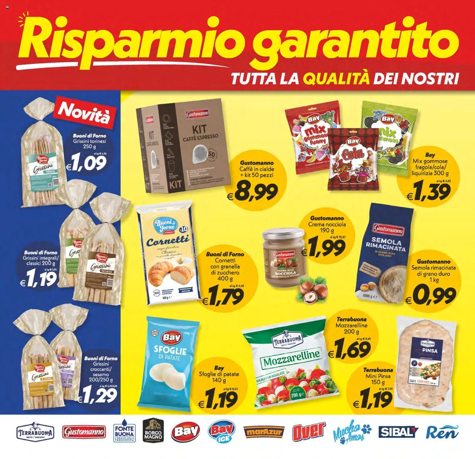 Volantino SuperConveniente del 27.03.2026 | Pagina: 20 | Prodotti: Zucchero, Pasta, Grissini, Forno