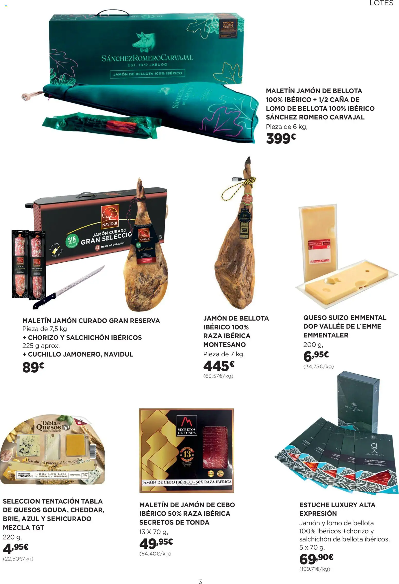 Supercor Canarias │ válido desde el 29.01.2026 | Página: 3 | Productos: Queso, Jamón