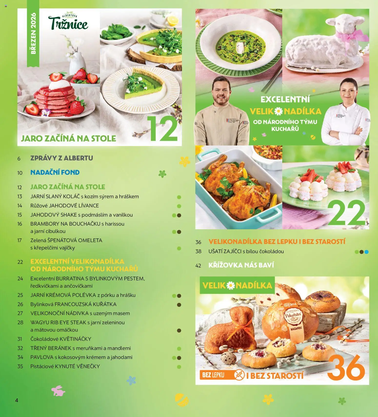 Albert magazín od 01.03.2026 | Strana: 4 | Produkty: Steak, Brambory, Mazanec