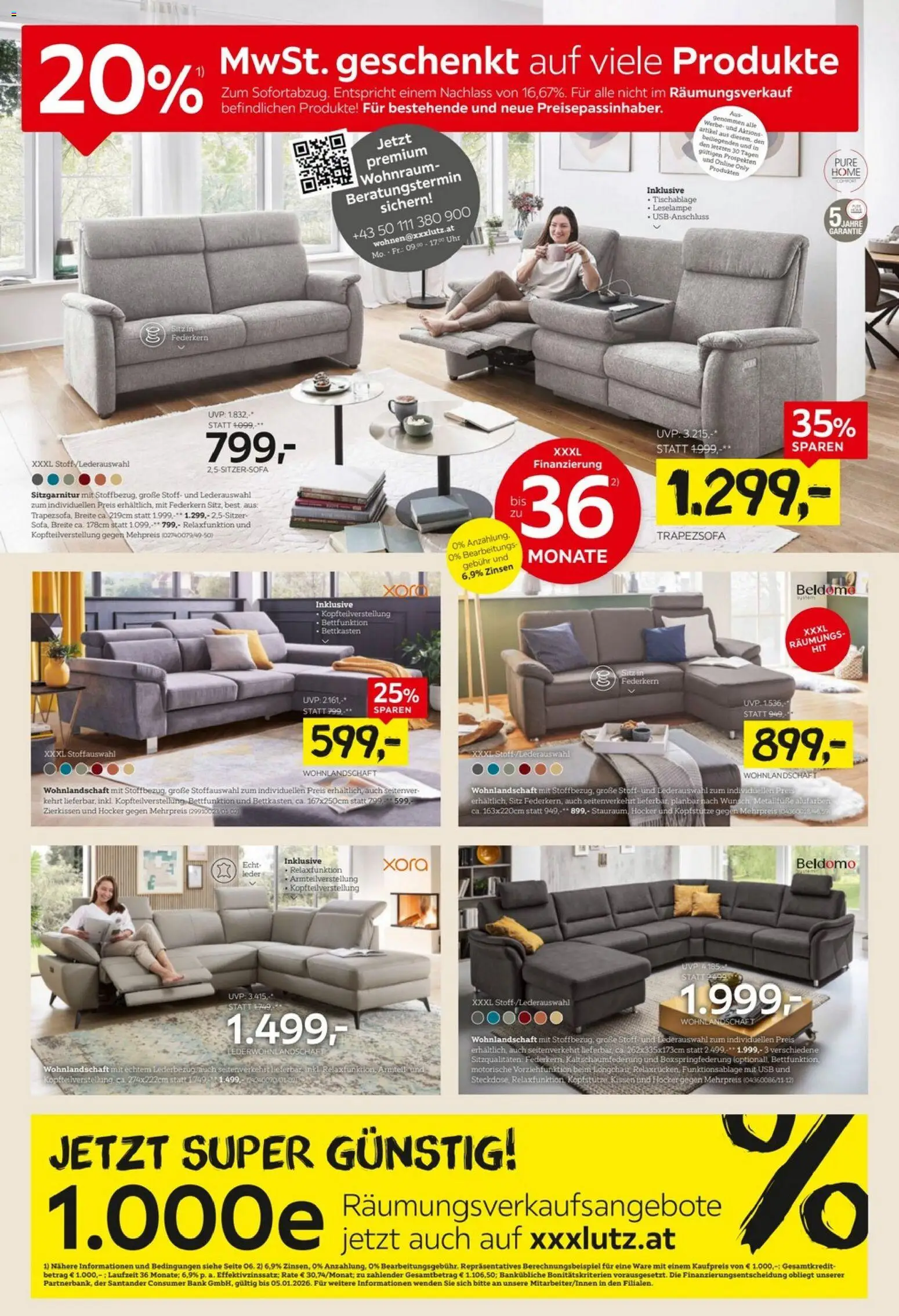 XXXLutz Winter Sonderverkauf gültig ab 29.12.2025 | Seite: 2 | Produkte: Uhr, USB, Steckdose