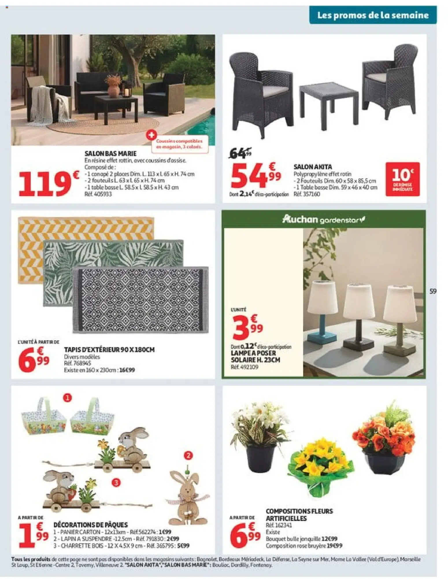 {H1} | Page: 61 | Produits: Canapé, Table basse, Tapis, Lampe