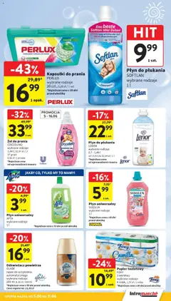 Intermarche Gazetka od 05.06.2025 | Strona: 39 | Produkty: Odświeżacz powietrza, Coccolino, Kapsułki do prania, Detergent