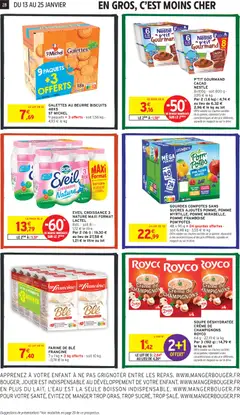 Intermarché - Prévisualisation de GALETTES AU BEURRE BISCUITS 48X5, 48X5, 9 paquets + 3 offerts - soit 1,56 kg - 4,93 € le kg valide à partir de 13.01.2026 | Page: 28