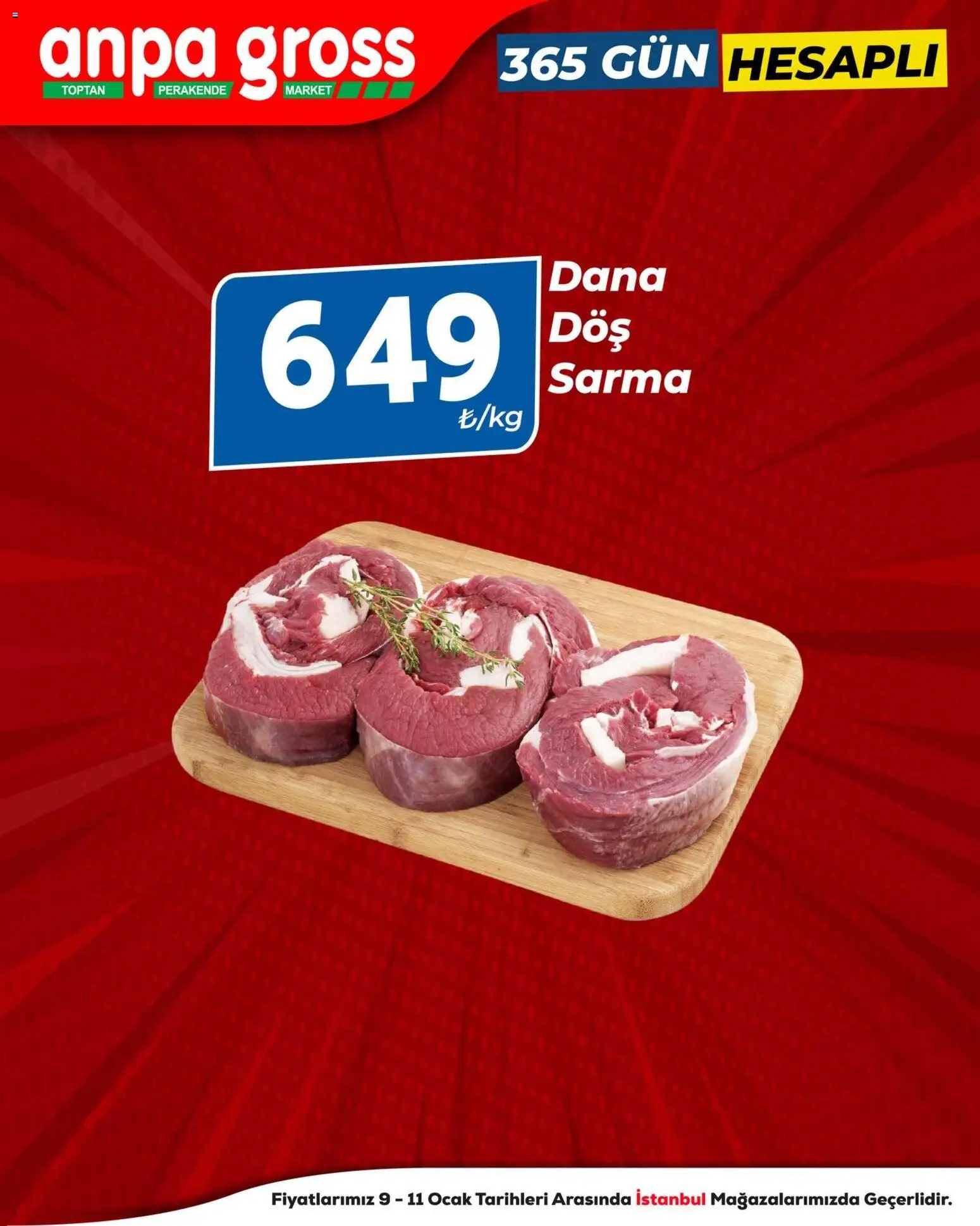 Anpa Gross - Kasap - 09.01.2026 tarihinden itibaren geçerlidir | Sayfa: 7 | Ürünler: Ocak