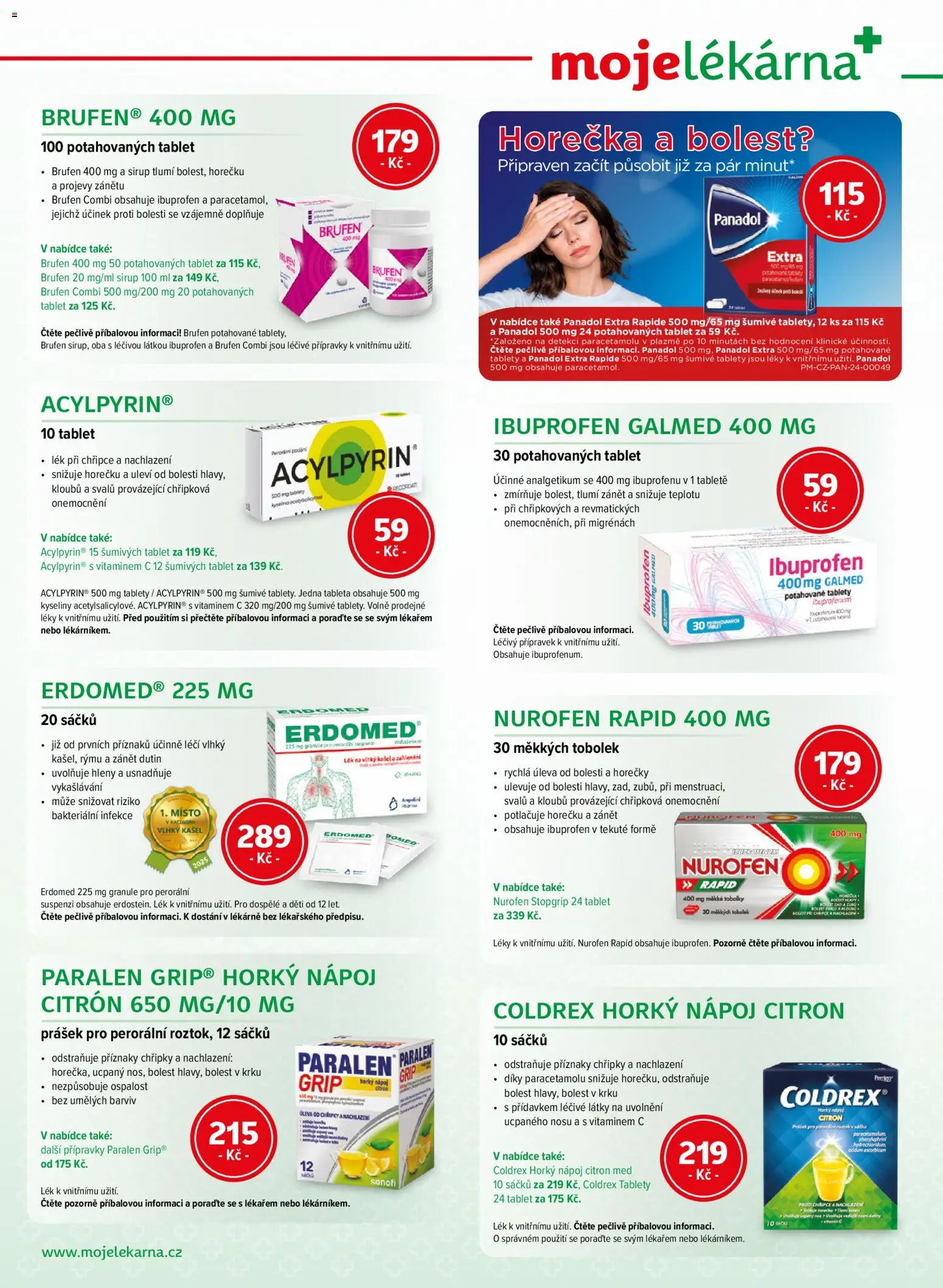 Moje lékárna leták od 10.01.2026 | Strana: 2 | Produkty: Med, Tablet, Sirup, Citron