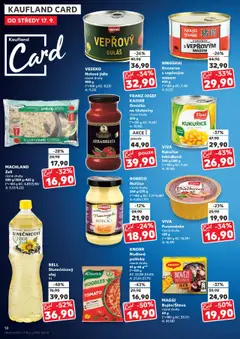 MACHLAND Zelí, Zelí různé druhy 500 g/350 g-425 g od 17.09.2025 | Strana: 18
