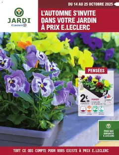 Brico E.Leclerc - Prévisualisation de Brico E.Leclerc catalogue valide à partir de 14.10.2025