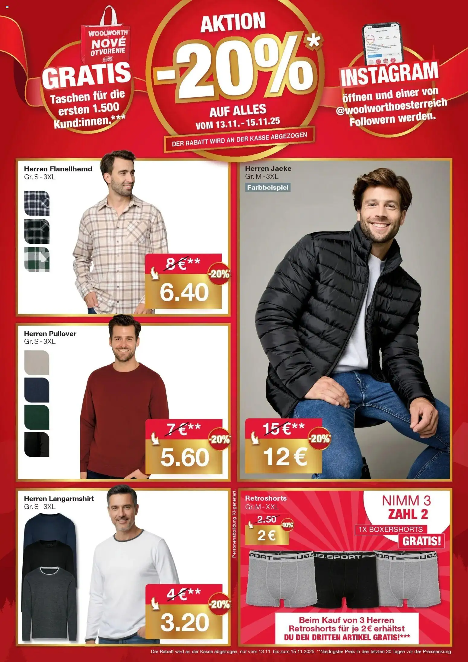 Woolworth - Servus Wien! gültig ab 13.11.2025 | Seite: 5 | Produkte: Pullover, Jacke