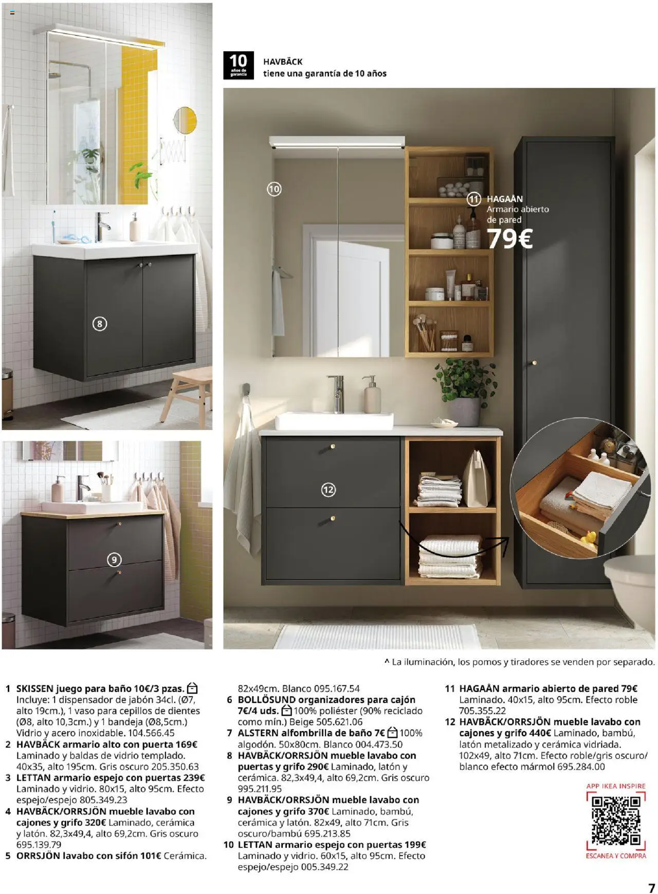 Catálogo IKEA Baños │ válido desde el 04.02.2025 | Página: 7 | Productos: Dispensador de jabón, Alfombrilla, Dispensador, Baño
